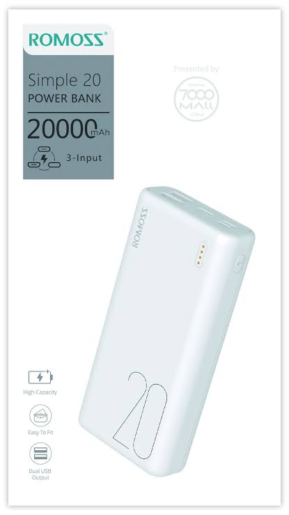20000mAh